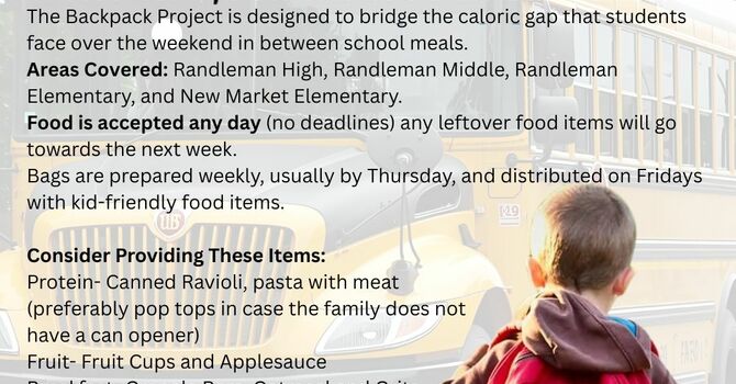 THE BACKPACK PROJECT image