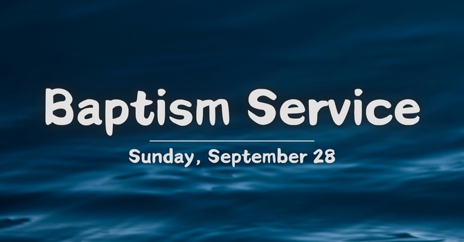 Baptism Service