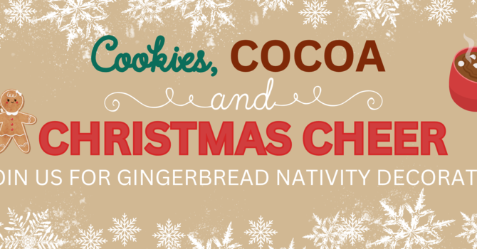 Gingerbread Nativity Decorating