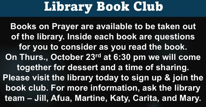 Library Book Club