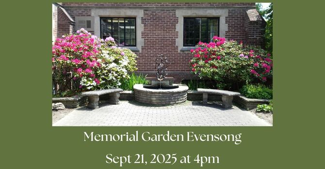Memorial Garden Evensong