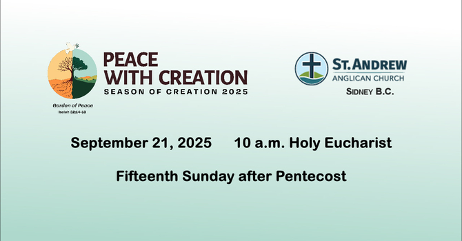 September 21, 2025   10 a.m. Holy Eucharist image
