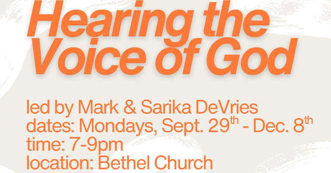 Hearing the Voice of God Class