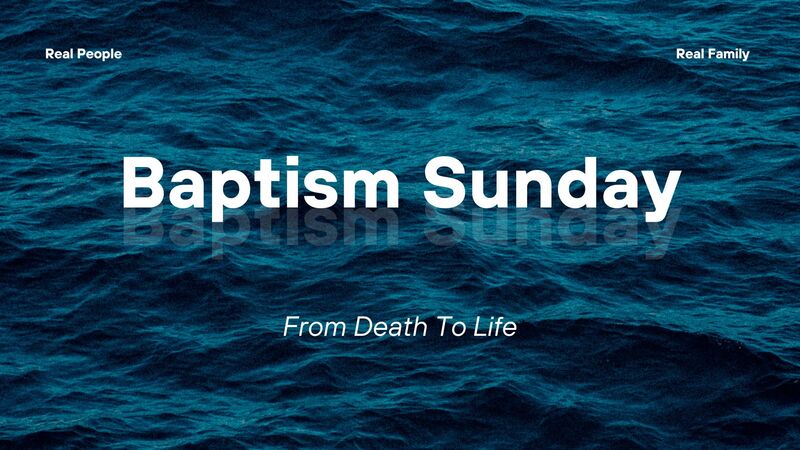 Water Baptism Service