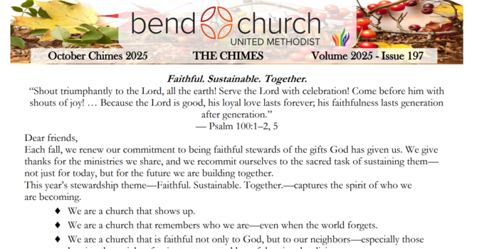 October Chimes 2025 image