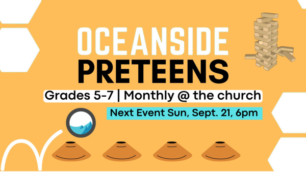 Preteen Night - This Sunday!