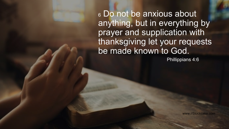Let us pray…