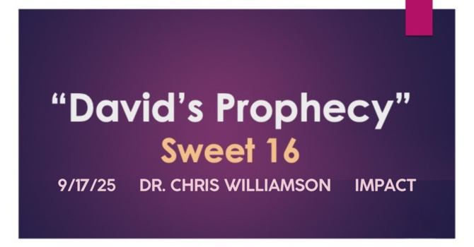 David's Prophecy