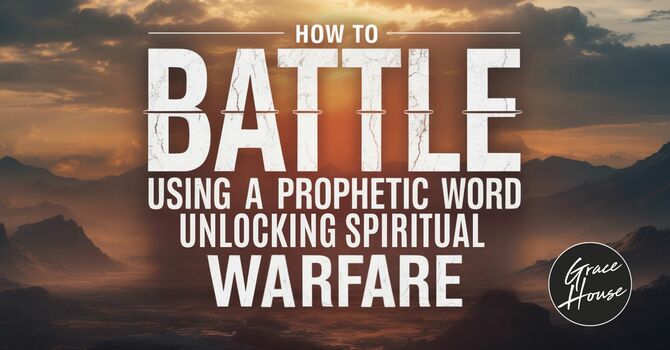 How to Battle Using a Prophetic Word image