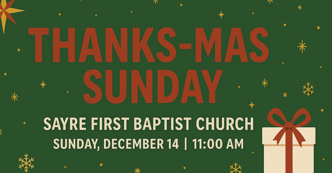 Thanks-Mas Sunday