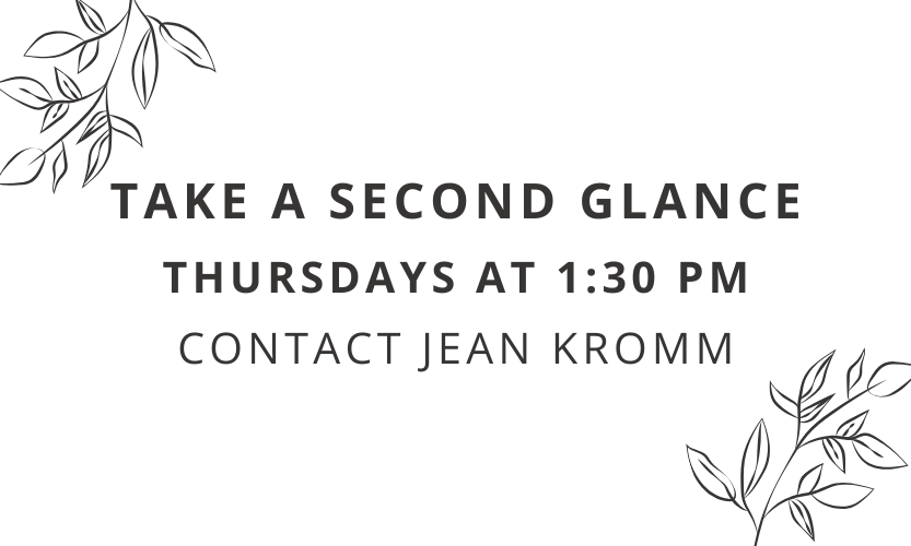 Take A Second Glance (Thursday) | Spiritual Formation | Peninsula ...