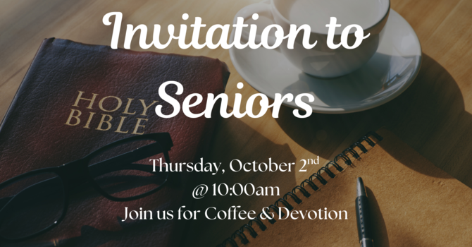 Invitation to Seniors