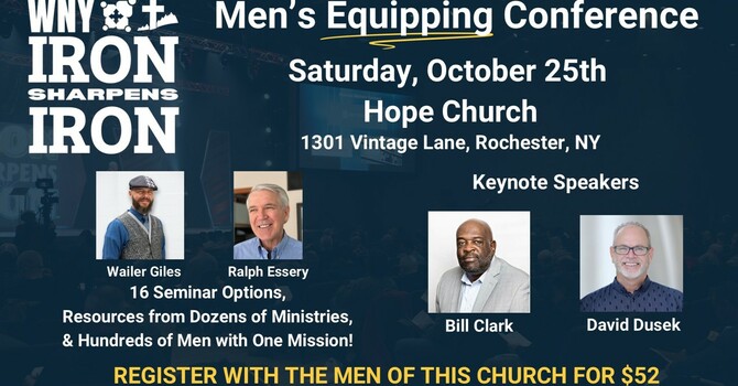 Iron Sharpens Iron Men’s Conference