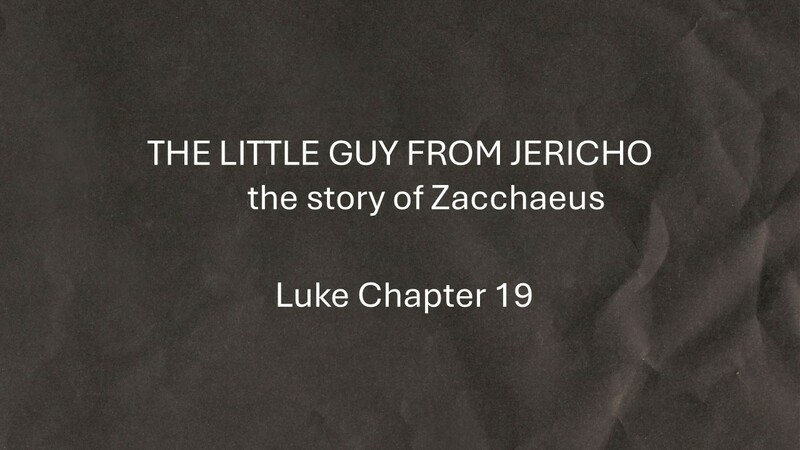 The Little Guy from Jericho