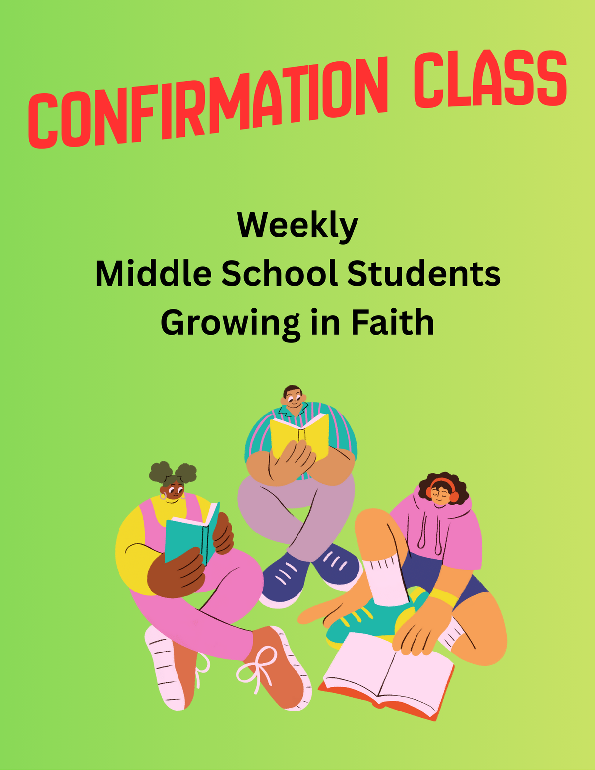 Confirmation Class Lutheran Church of the Cross