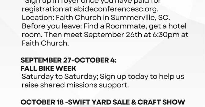Digital Bulletin 9.21.25