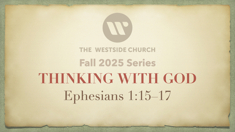 Thinking With God