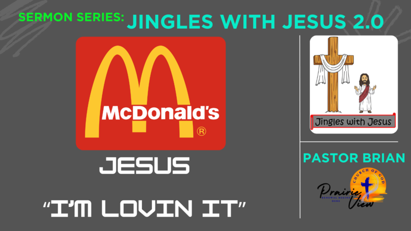 Jesus...I'm Lovin It