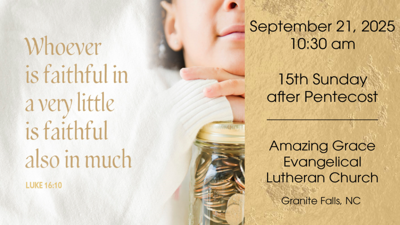 15th Sunday after Pentecost