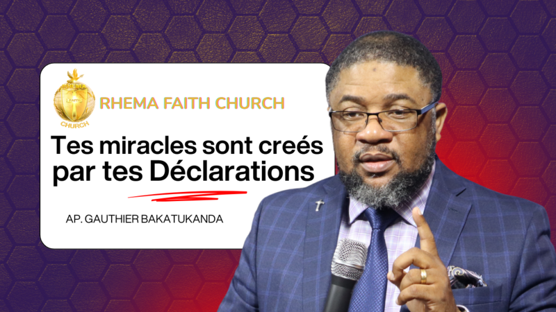 MIRACLES ARE CREATED THROUGH YOUR DECLARATIONS