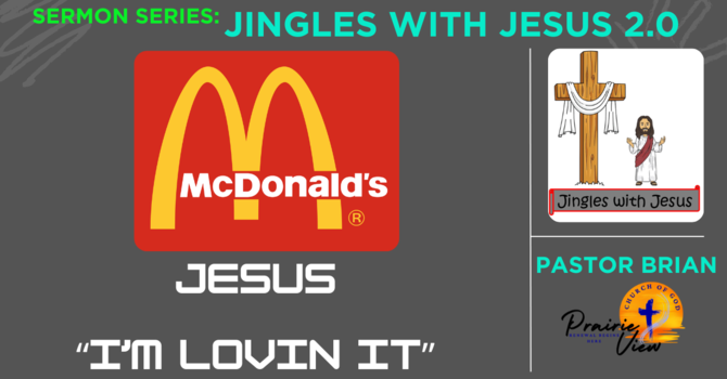Jesus...I'm Lovin It