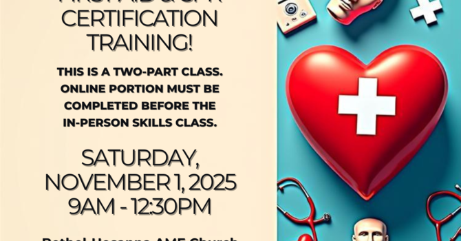 Adult & Pediatric First Aid & CPR Training