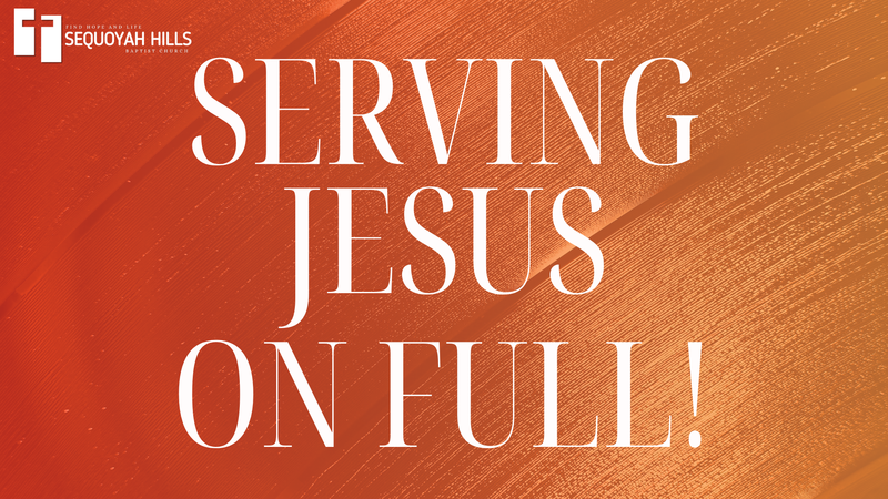 Serving Jesus on Full