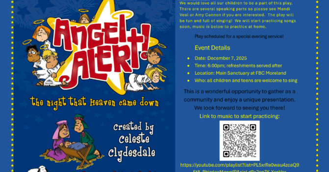 Children's Christmas Play - Angel Alert!