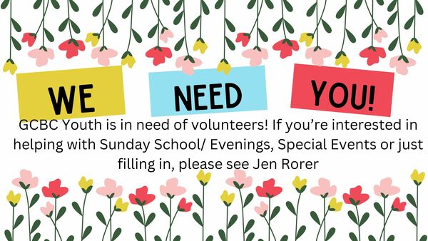 Volunteers Needed
