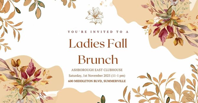Women's Fall Fellowship