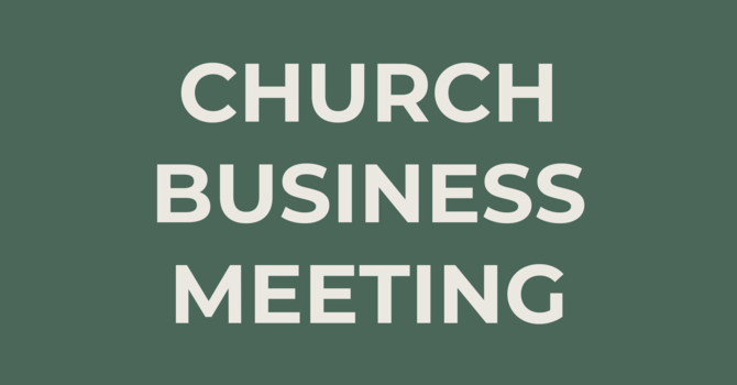 Business Meeting