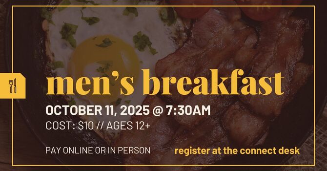 Men's Breakfast - 10/11
