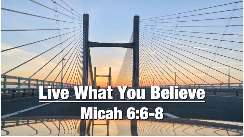 Live What You Believer