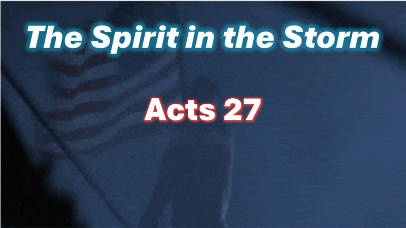 The Spirit in the Storm