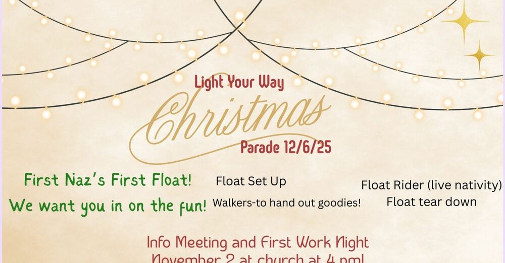 Light Your Way Christmas Parade Float