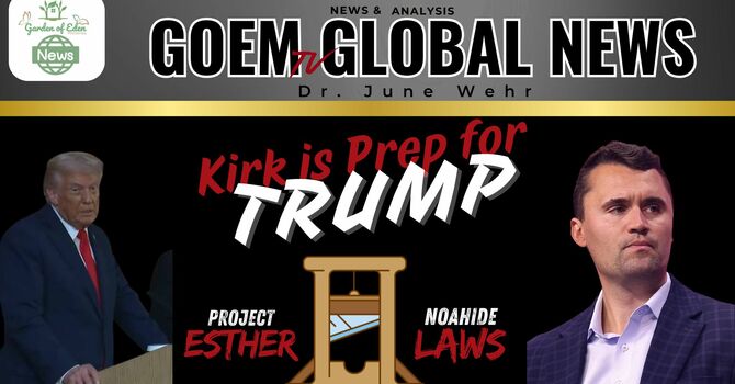 KIRK IS A PREPARATION FOR TRUMP! Project Esther - Public Execution, etc. image