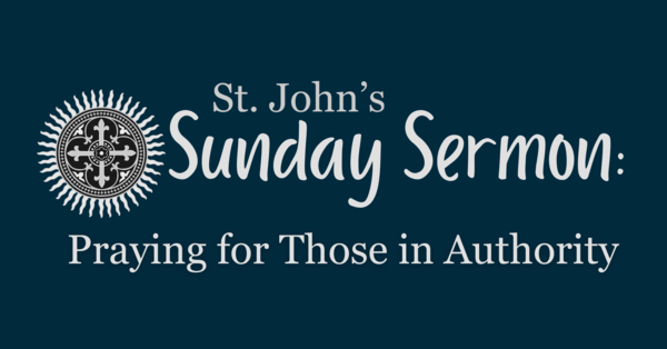 Praying for Those in Authority