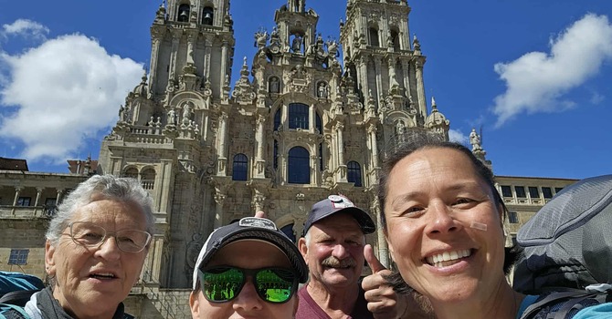 Rev Linda LaGroix completes her pilgrimage 