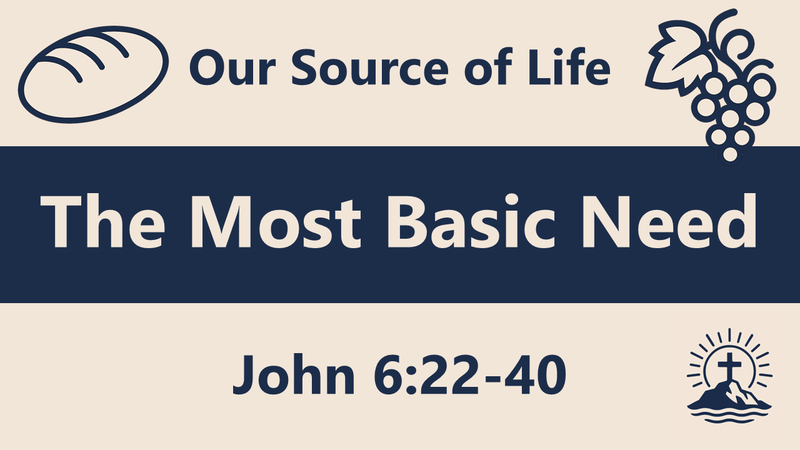 The Most Basic Need