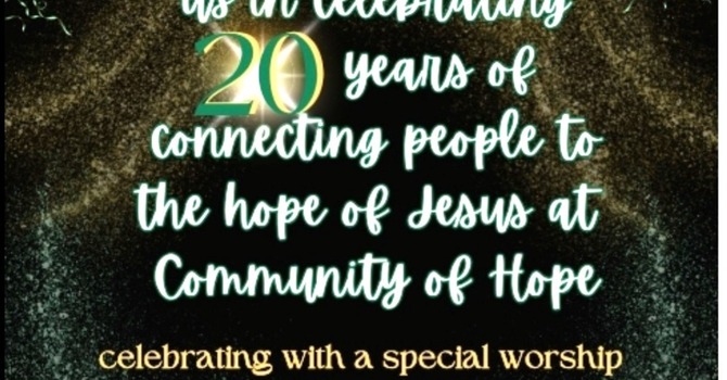 It is not about us! Celebrating 20 years of connecting people to the hope of Jesus