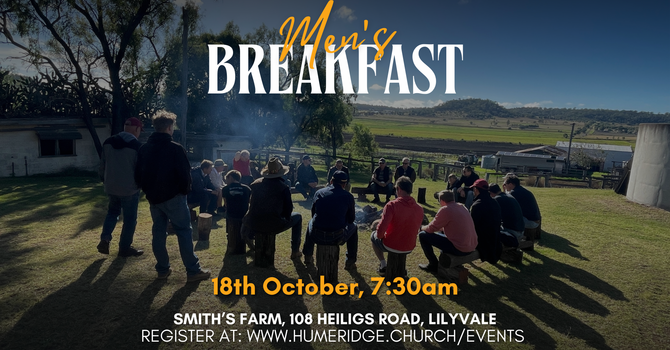 HumeRidge Men's Breakfast October