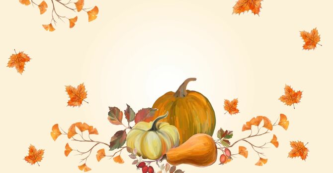 Rev. Alton's Thanksgiving Letter