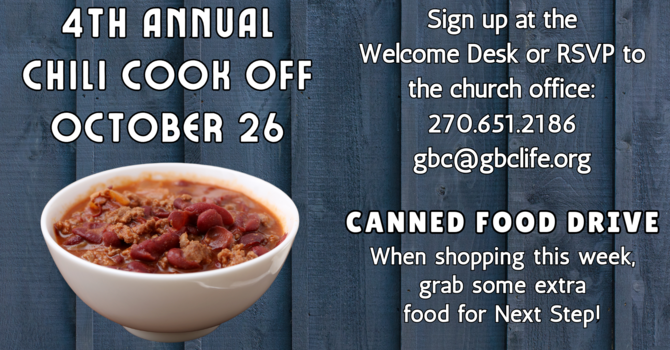 4th Annual Chili Cook Off