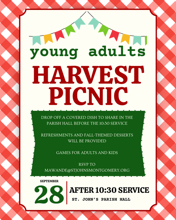 Young Adults Harvest Picnic