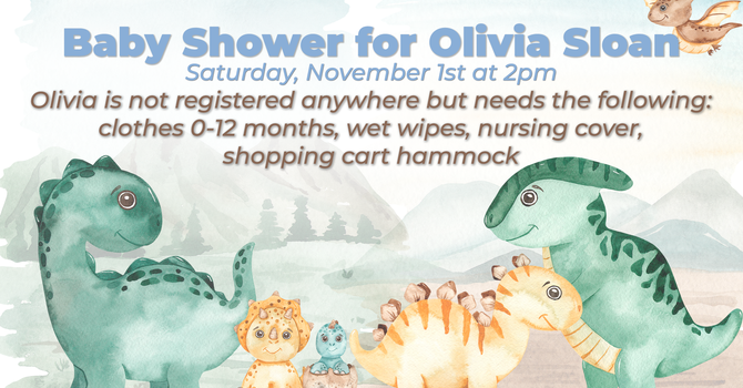 Olivia Sloan's Baby Shower