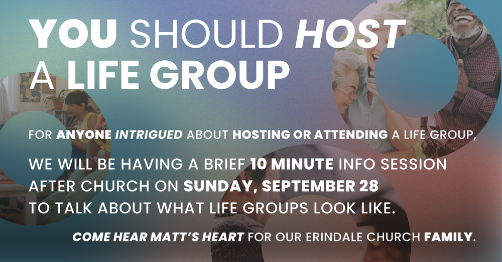 You Should Host a Life Group!