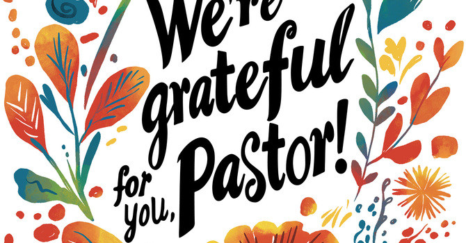 October is Pastor Appreciation Month