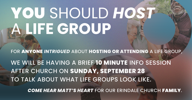 You Should Host a Life Group! image