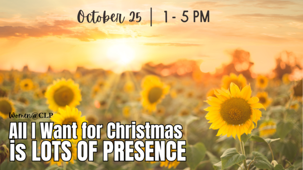 All I Want for Christmas is LOTS of Presence!