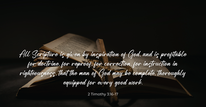 2 Timothy 3:16-17 image